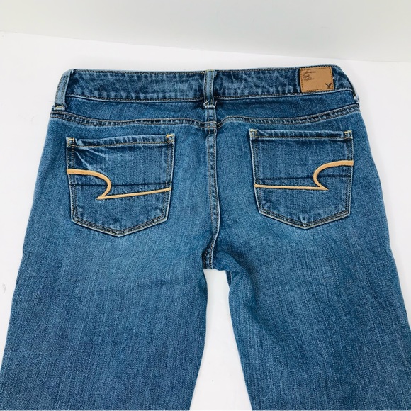 American Eagle denim jeans women’s 4 regular lot of 2 pair - Picture 9 of 9